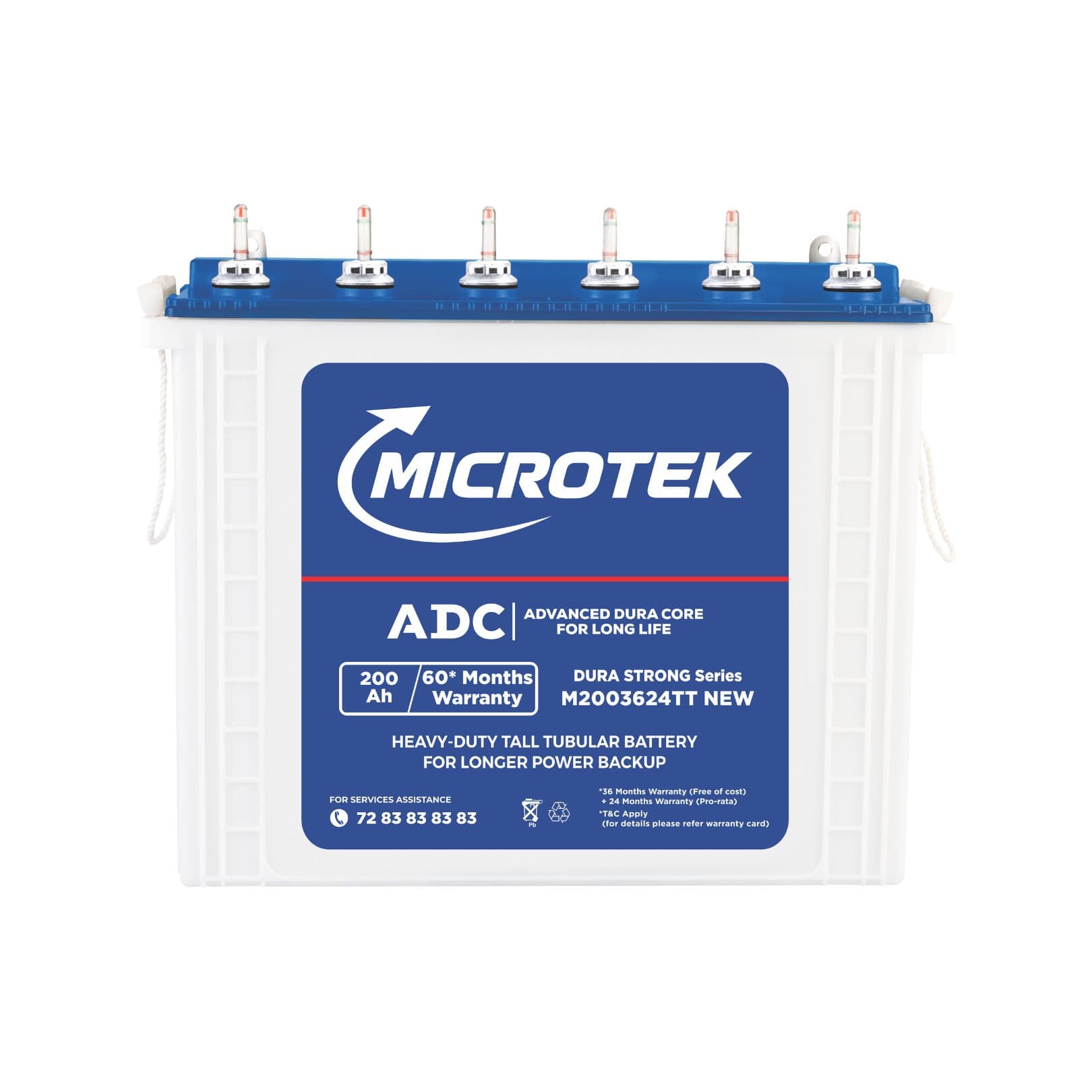 Dura Strong M2003624TT NEW 200Ah 12V Heavy-Duty with ADC